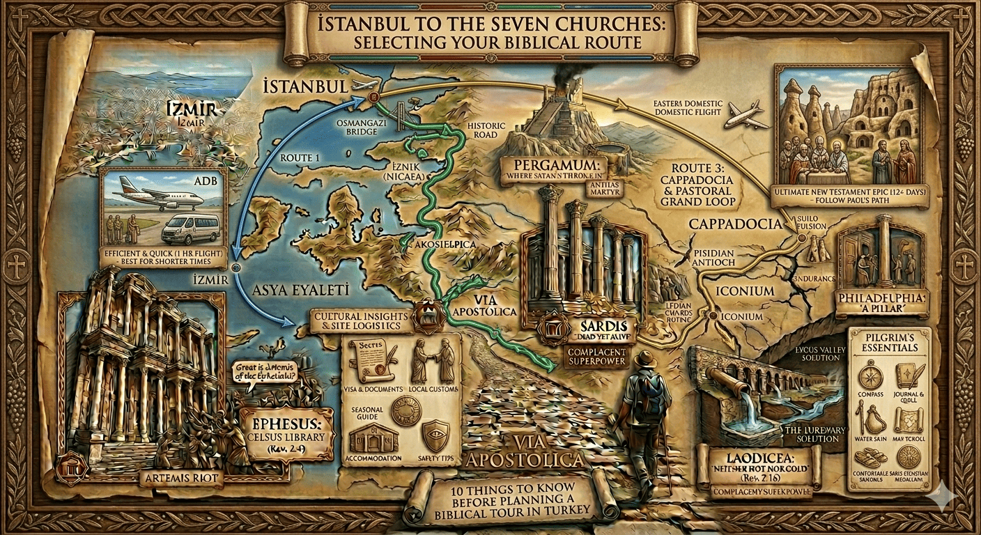 Istanbul to the Seven Churches: Which Route Is Right for You?